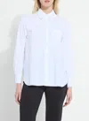 Lyssé Lysse Schiffer 2.0 Microfiber Button Down Shirt In White