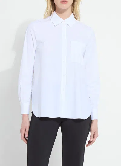LYSSÉ SCHIFFER 2.0 BUTTON DOWN SHIRT