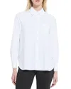 Lyssé Lysse Schiffer 2.0 Microfiber Button Down Shirt In White