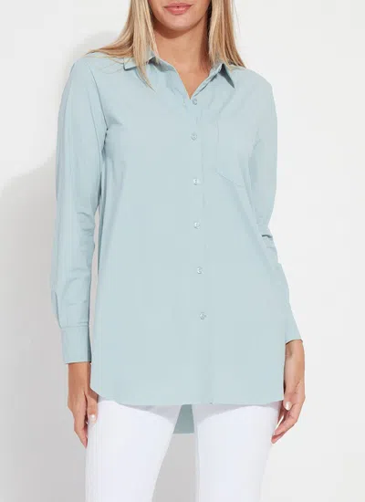 Lyssé Schiffer Button Down - Glass In Transparent