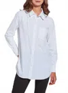 Lyssé Schiffer Button Down Shirt In White In White