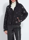 Lyssé Scottie Embellished Sweater Jacket