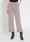 Lyssé Scout Cuffed Cargo (27.5" Inseam) In Gray