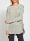 Lyssé Serena Top In Grey