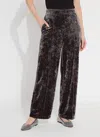 Lyssé Shay Crushed Velvet Suit Pant (30" Inseam)