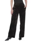Lyssé Shay Crushed Velvet Suit Pant In Gray Ash In Multi