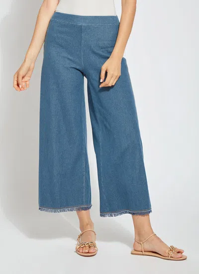 Lyssé Shiloh Palazzo (25.5" Inseam) In Blue