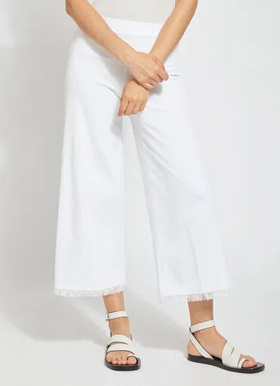 Lyssé Shiloh Palazzo (25.5" Inseam) In White