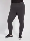 Lyssé Signature Center Seam (plus Size, 28.5" Inseam) In Gray
