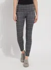 Lyssé Signature Legging- Flat Iron Plaid In Multi
