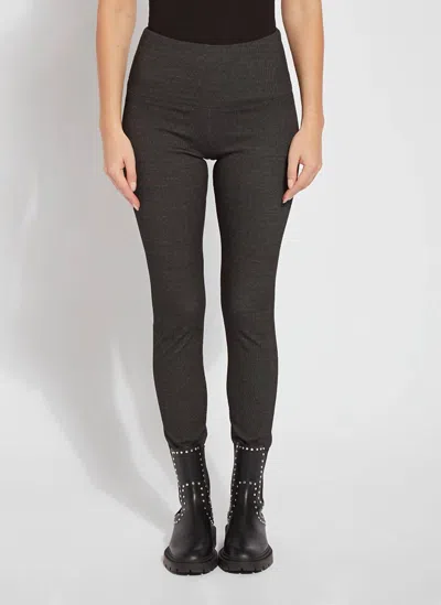 Lyssé Signature Legging In Hint Of Pinstripe In Multi