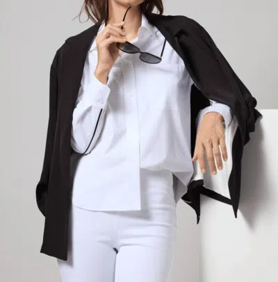 Lyssé Sofia Button Down In White