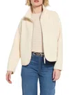 Lyssé Sol Quilted Cable Jacket In White
