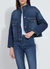 Lyssé Solene Everyday Denim Jacket In Blue