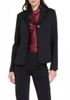 Lyssé Spencer Neoprene Jacket In Black