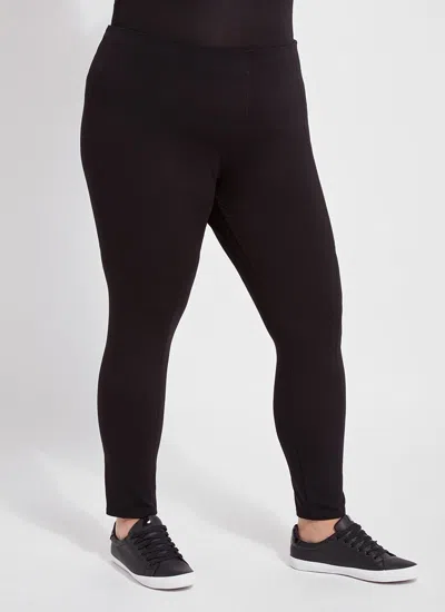 Lyssé Taylor Seamed Legging Curvy In Black