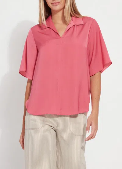 LYSSÉ TELIA CROPPED PULL ON TOP