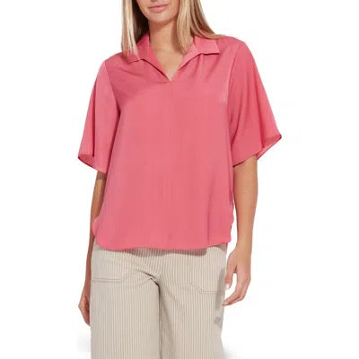 Lyssé Lysse Telia Flutter Sleeve Top In Neutral