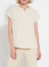 Lyssé Tempo Short Sleeve Shirt In Multi