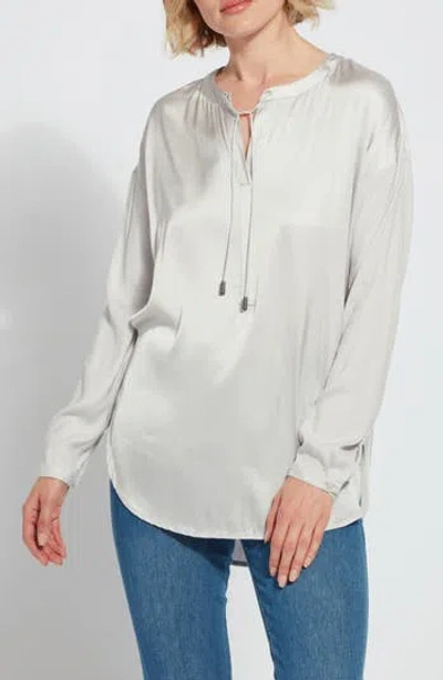 LYSSÉ LYSSÉ TERRA REVERSE PULLOVER TOP