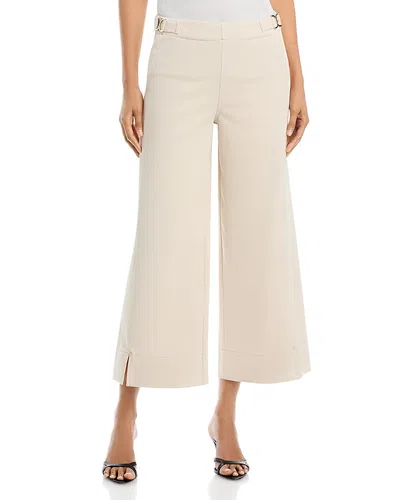 Lyssé The Nylah Wide Leg Crop Pants In Neutral