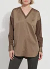 Lyssé Token Pull Over Top In Clove