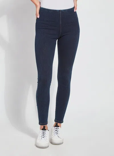 Lyssé Toothpick Denim (28.5" Inseam) In Purple