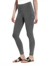 Lyssé Toothpick Denim Leggings In Mid Grey In Gray