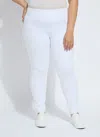 Lyssé Toothpick Denim (plus Size, 28.5" Inseam) In White