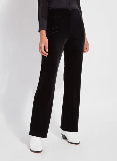 Lyssé Velvet Pant (plus Size) (31.5" Inseam) In Black