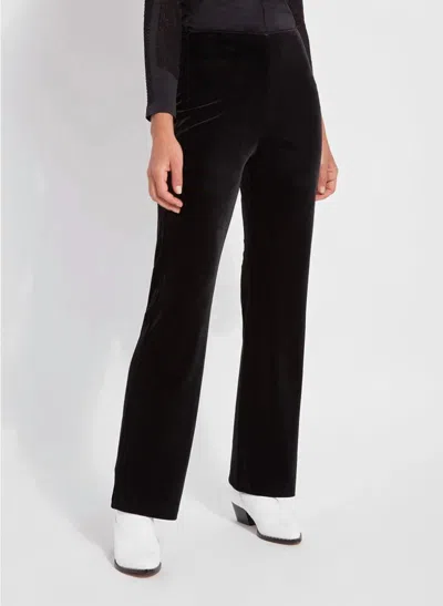 Lyssé Velvet Pants In Black
