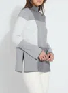 Lyssé Victoria Pullover Sweater In Festive Allure Check In Multi