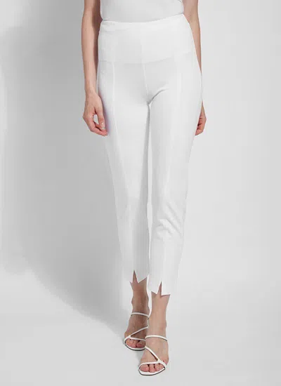 Lyssé Wisteria Ankle Pant (26.5" Inseam) In White