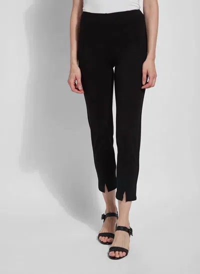 Lyssé Wisteria Ankle Pant In Black