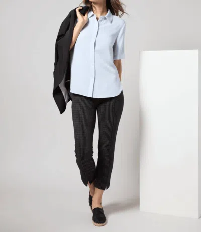 Lyssé Wisteria Ankle Pants In Chic Grid In Multi