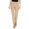 Lyssé Women's Coated Denim Straight Leg Jeans In Nutshell