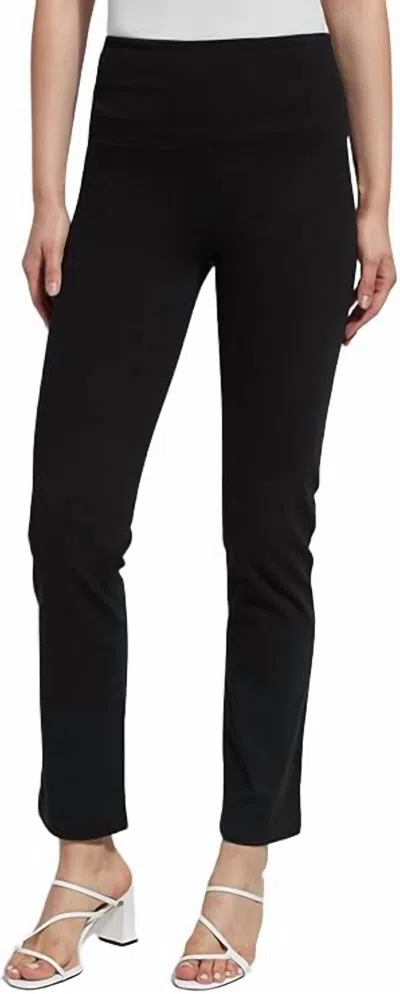 Lyssé Women's Denim Straight Leg Pant In Black