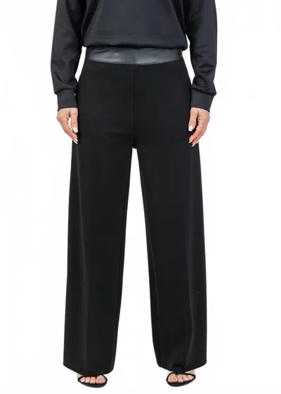 Lyssé Women's Denver Hi Waist Wide Leg Pants In Black