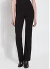 Lyssé Women's Elysse Wide Leg Pants In Black/ponte