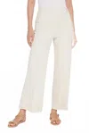 Lyssé Women's Erin Hi Waist Wide Leg Denim In Oat
