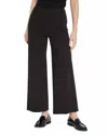 Lyssé Erin High Waist Wide Leg Knit Denim Pants In Black
