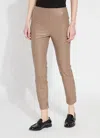 Lyssé Toothpick Skinny Pants In Taupe In Brown