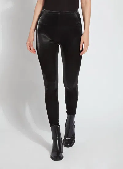 Lyssé Women's Matilda Patent Foil Leggings In Black