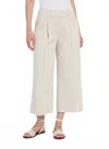 Lyssé Women's Mirabelle Pleated Wide Palazzo Pants In Oat In White
