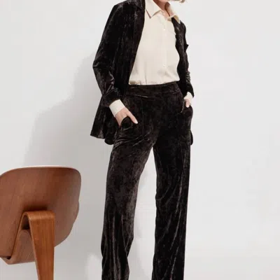 Lyssé Women's Shay Velvet Pant In Black