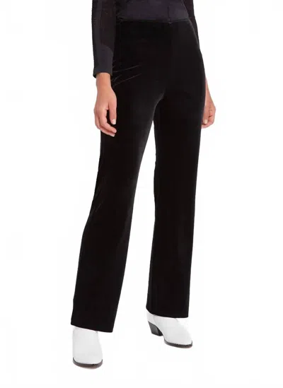 LYSSÉ WOMEN'S VELVET PANT IN BLACK