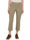 Lyssé Womens High Rise Cropped Bootcut Pants In Multi