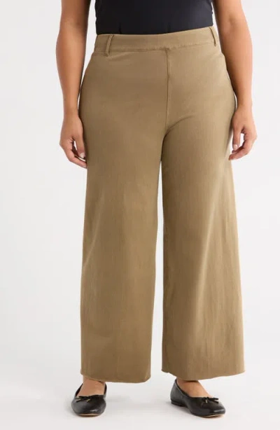 Lyssé 'lyssentials Erin High Waist Wide Leg Pants In Neutral