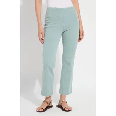 Lyssé 'lyssentials Pull-on Baby Bootcut Ankle Jeans In Blue