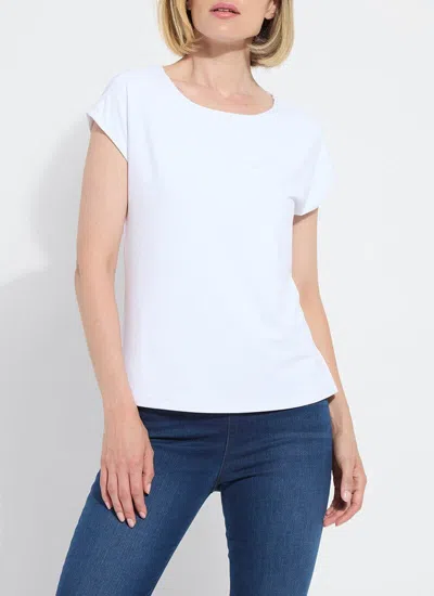 Lyssé Lyssentials Top Curvy In White
